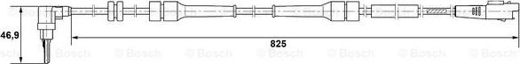 BOSCH 0 265 007 083 - Snímač, počet otáček kol www.parts5.com