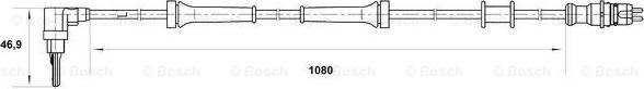 BOSCH 0 265 007 035 - Sensor, revoluciones de la rueda www.parts5.com