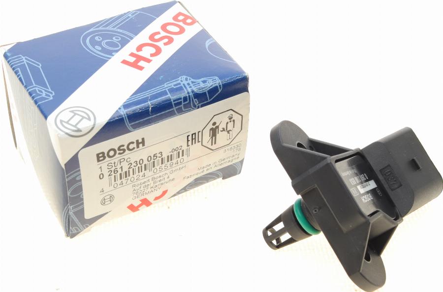 BOSCH 0 261 230 053 - Датчик налягане, сервоусилвател на спирачките www.parts5.com