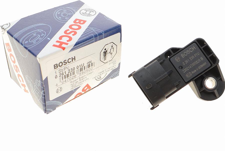 BOSCH 026123001U - Sensor, boost pressure www.parts5.com