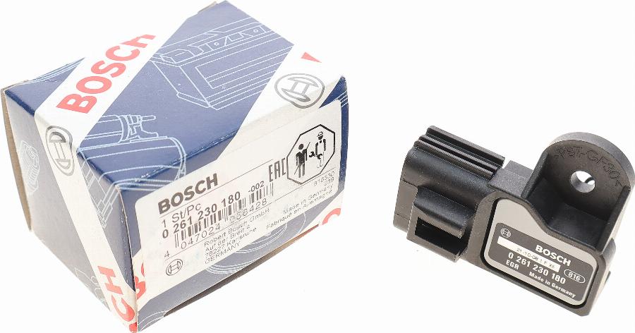 BOSCH 0 261 230 180 - Sensor, intake manifold pressure www.parts5.com