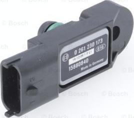 BOSCH 0 261 230 173 - Pressure Sensor, brake booster parts5.com
