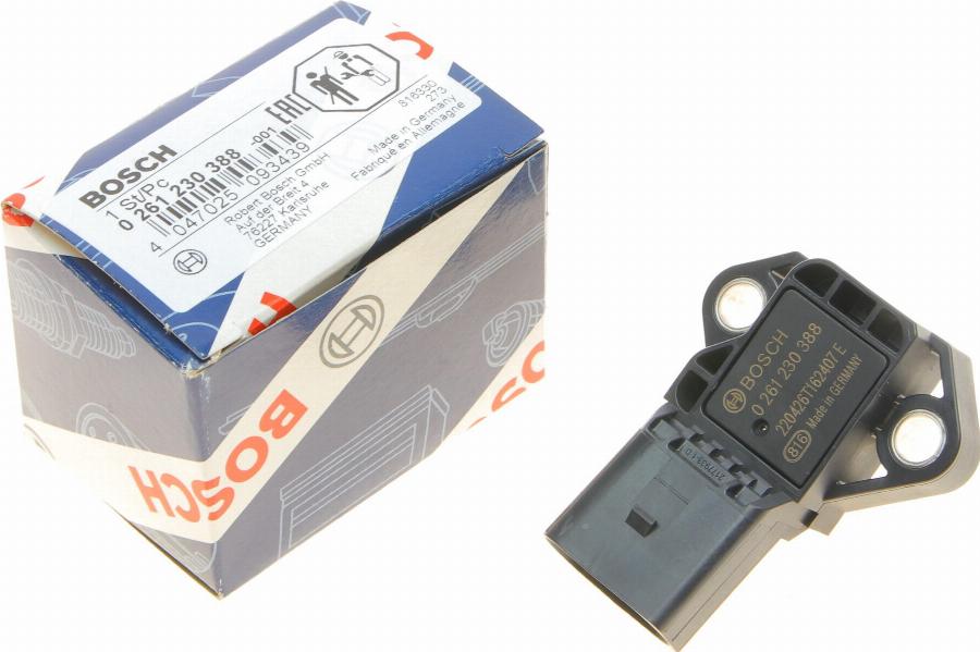 BOSCH 0 261 230 388 - Érzékelő, beszívott levegő hőmérséklet www.parts5.com