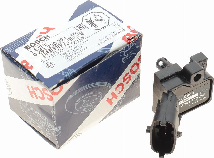 BOSCH 0 261 230 293 - Датчик, температура на входящия въздух www.parts5.com