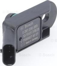 BOSCH 0 261 230 253 - Sensor, boost pressure www.parts5.com