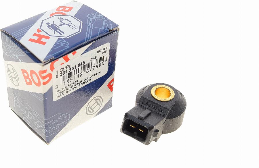 BOSCH 0 261 231 045 - Sensor de detonaciones www.parts5.com