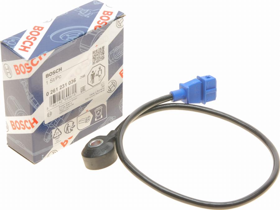 BOSCH 0 261 231 036 - Αισθητήρας κρούσης www.parts5.com