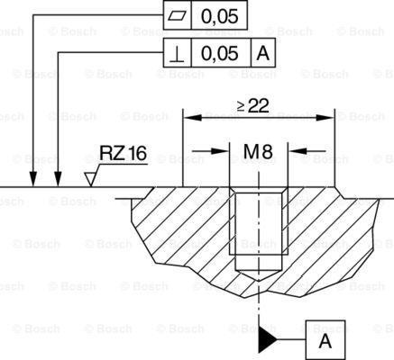 BOSCH 0 261 231 173 - Knock Sensor www.parts5.com