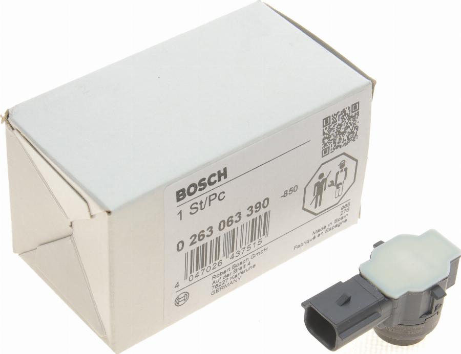 BOSCH 0 263 063 390 - Sensor, parking assist www.parts5.com