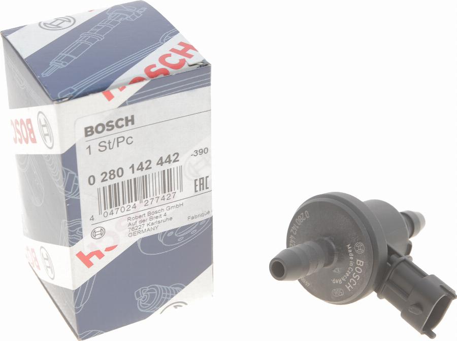 BOSCH 0 280 142 442 - Breather Valve, fuel tank www.parts5.com