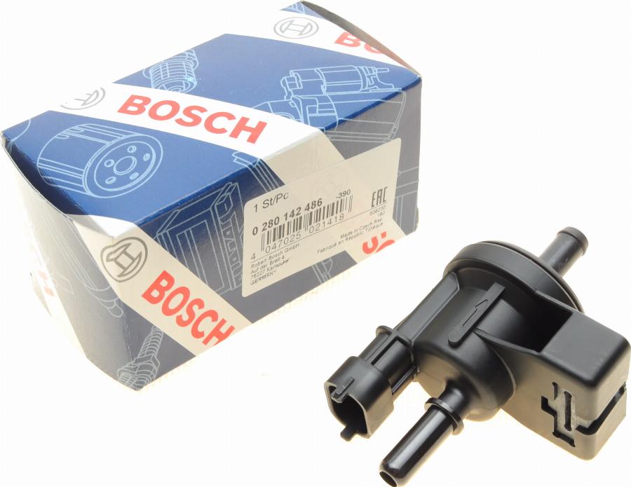 BOSCH 0 280 142 486 - Breather Valve, fuel tank www.parts5.com