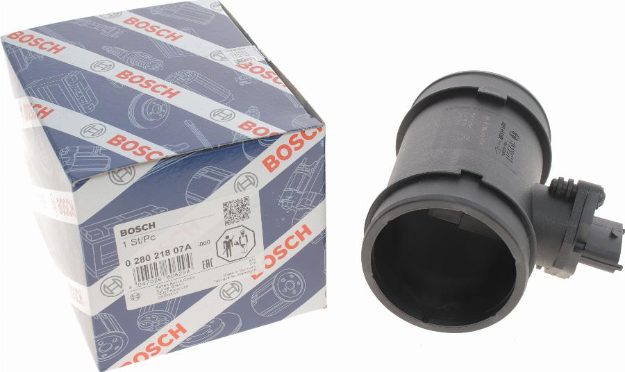 BOSCH 0 280 218 07A - Medidor de la masa de aire www.parts5.com