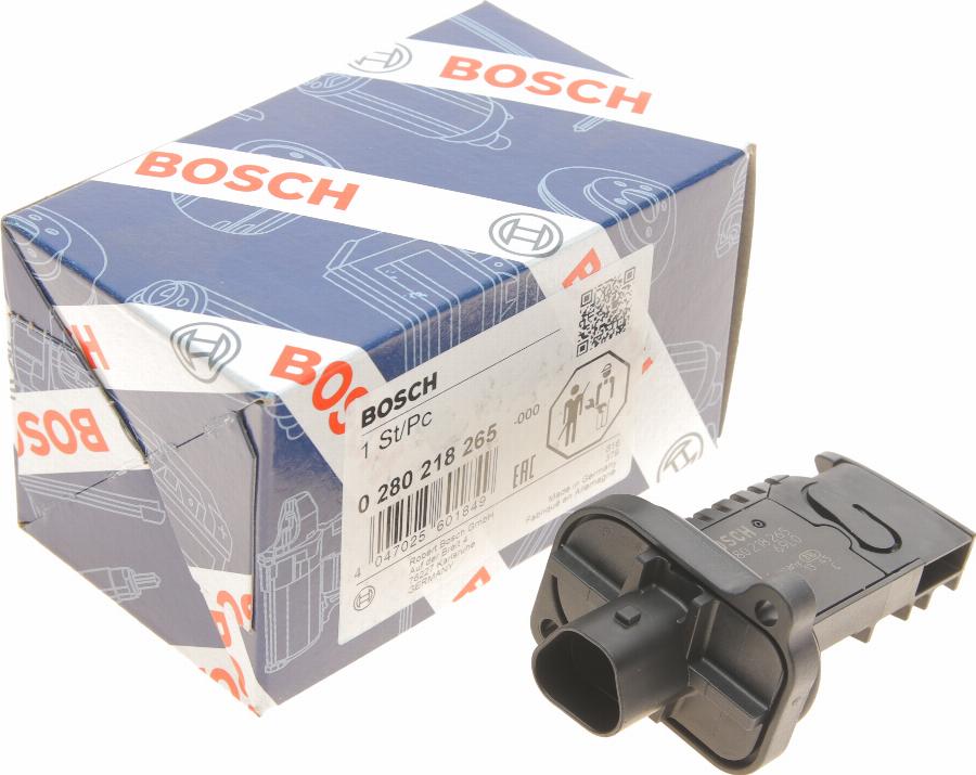 BOSCH 0 280 218 265 - Air Mass Sensor www.parts5.com