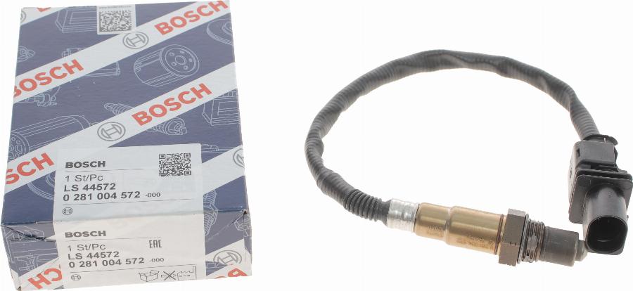 BOSCH 0 281 004 572 - Лямбда-зонд, датчик кислорода www.parts5.com