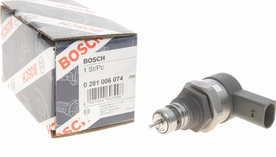 BOSCH 0 281 006 074 - Válvula control presión, Common Rail System www.parts5.com