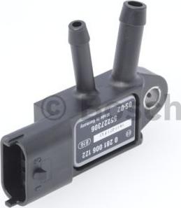 BOSCH 0 281 006 122 - Czujnik, ciśnienie spalin www.parts5.com