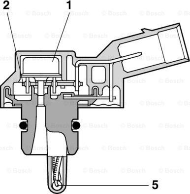 BOSCH 0 281 006 282 - Sender Unit, oil temperature / pressure www.parts5.com