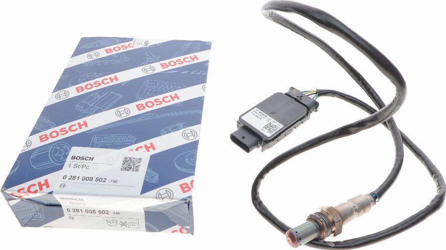 BOSCH 0 281 008 502 - NOx Sensor, urea injection www.parts5.com