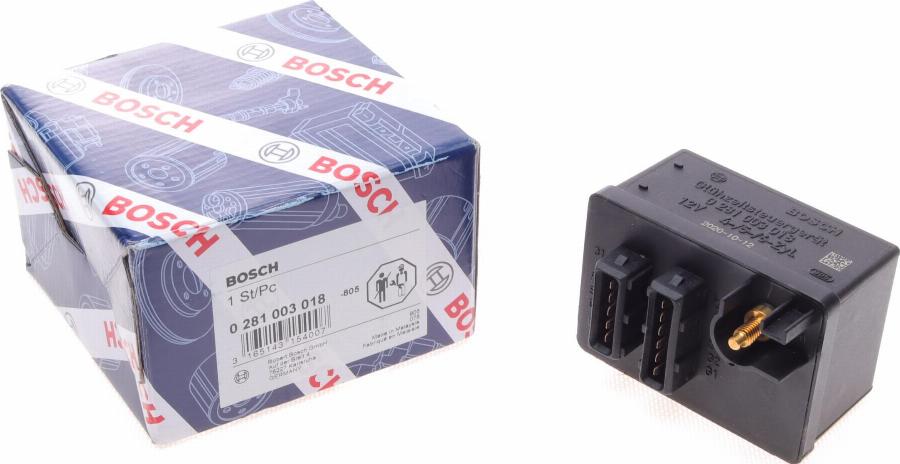 BOSCH 0 281 003 018 - Unitate de control,bujii incandescente www.parts5.com