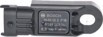 BOSCH 0 281 002 961 - Sensor, Ladedruck www.parts5.com