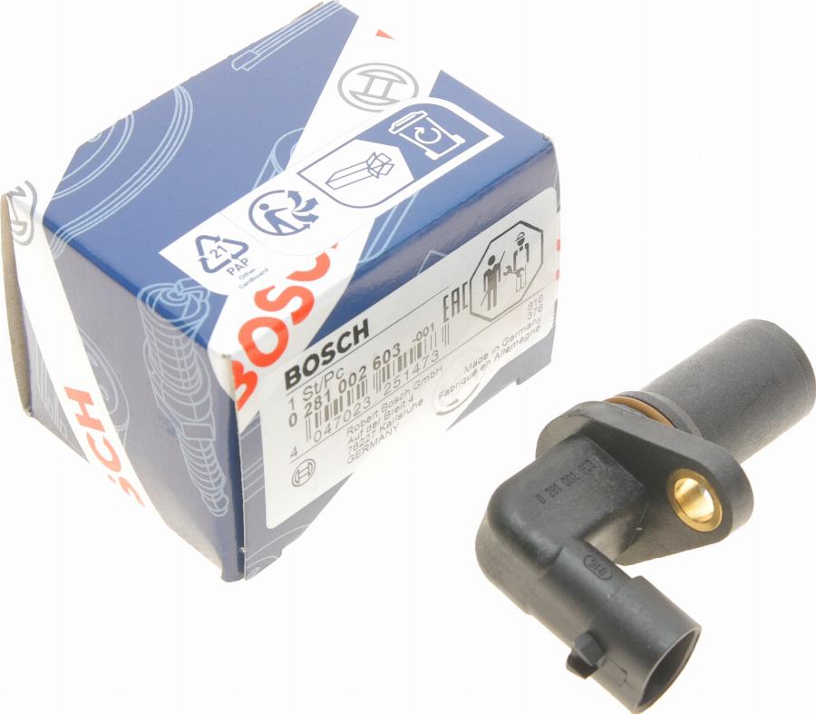 BOSCH 0 281 002 603 - Generador de impulsos, cigüeñal www.parts5.com