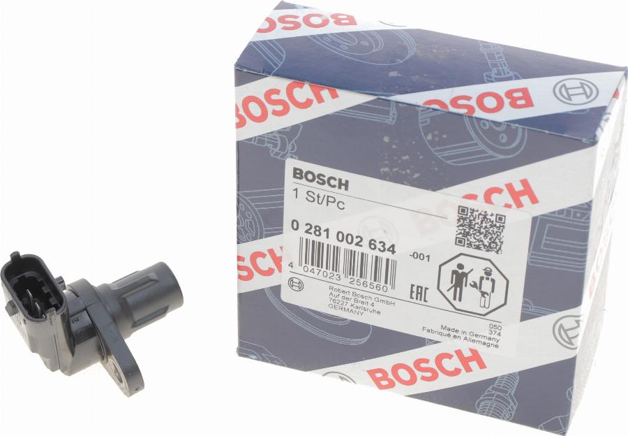 BOSCH 0 281 002 634 - Senzor,pozitie ax cu came www.parts5.com