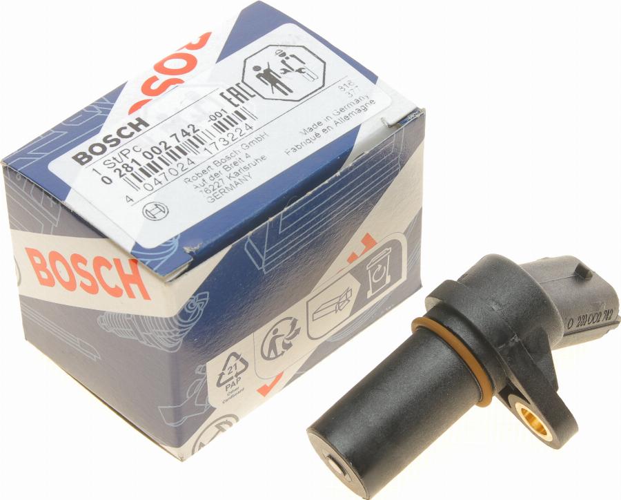 BOSCH 0 281 002 742 - Σηματοδ. παλμών, στροφ. άξονας www.parts5.com