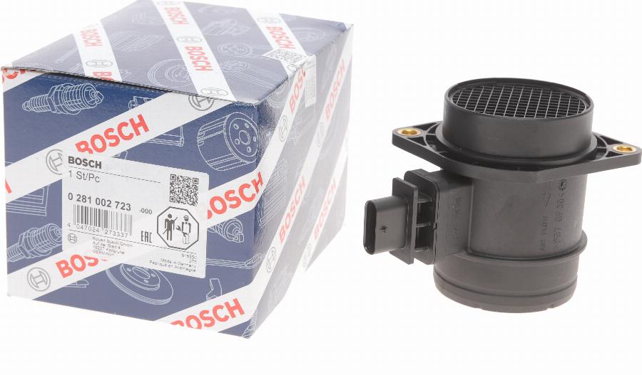 BOSCH 0 281 002 723 - Õhumassimõõtja www.parts5.com