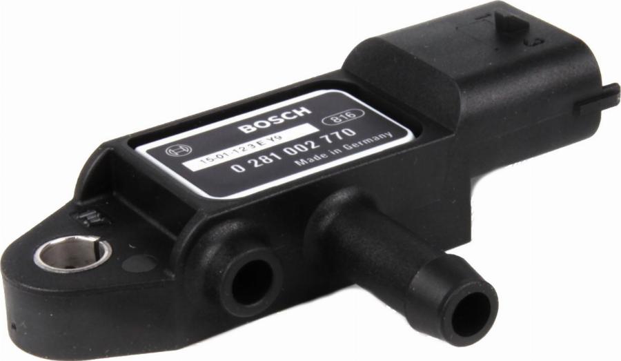 BOSCH 0 281 002 770 - Sensor, exhaust pressure parts5.com