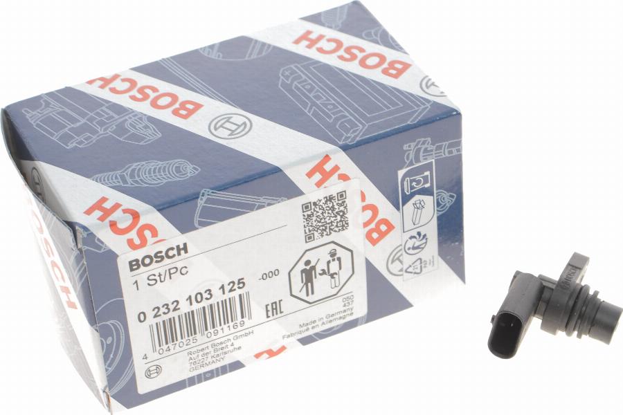 BOSCH 0 232 103 125 - Sensor, camshaft position www.parts5.com