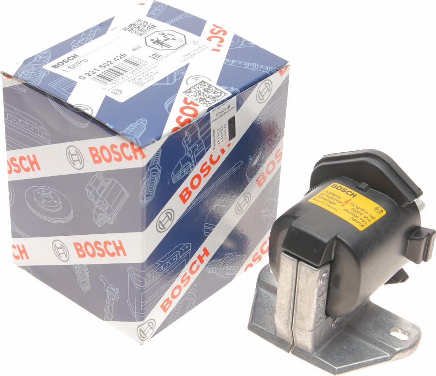 BOSCH 0 221 502 429 - Запалителна бобина www.parts5.com