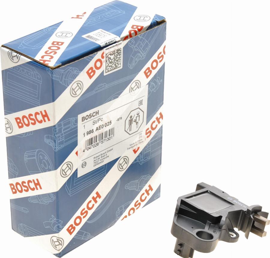 BOSCH 1 986 AE0 025 - Regulador del alternador www.parts5.com