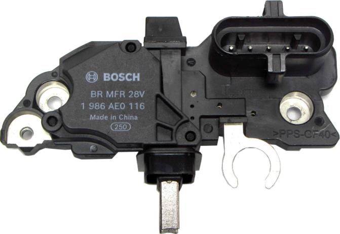 BOSCH 1 986 AE0 116 - Voltage regulator, alternator www.parts5.com