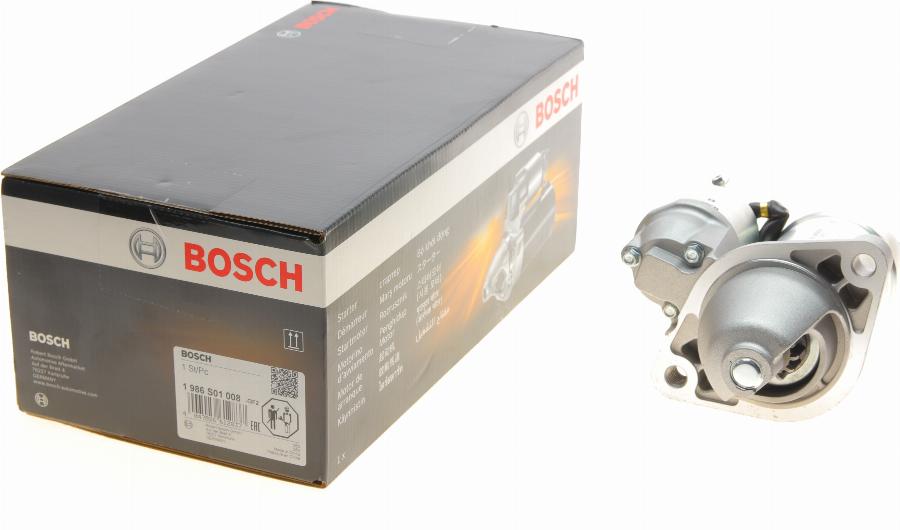 BOSCH 1 986 S01 008 - Starter www.parts5.com