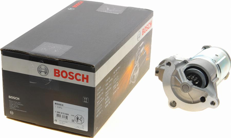 BOSCH 1 986 S10 069 - Käynnistinmoottori www.parts5.com