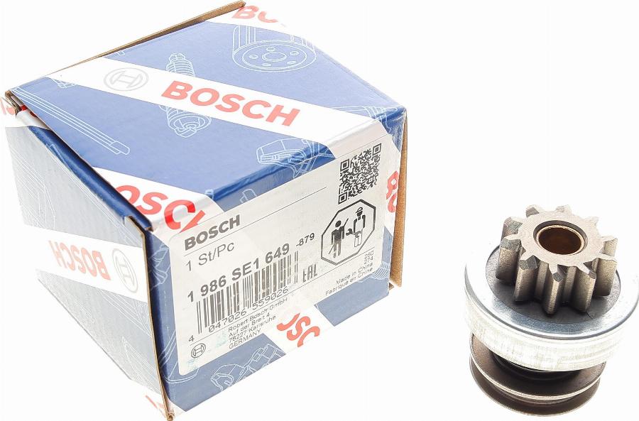 BOSCH 1 986 SE1 649 - Pinion electromotor www.parts5.com