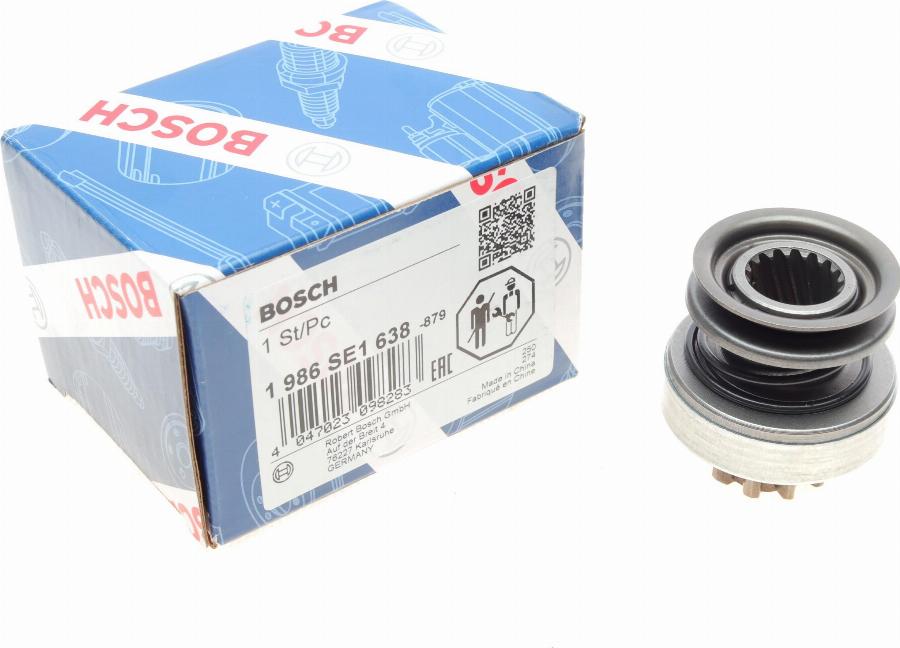 BOSCH 1 986 SE1 638 - Pinion, starter www.parts5.com