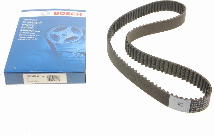 BOSCH 1 987 949 538 - Ozubený řemen www.parts5.com