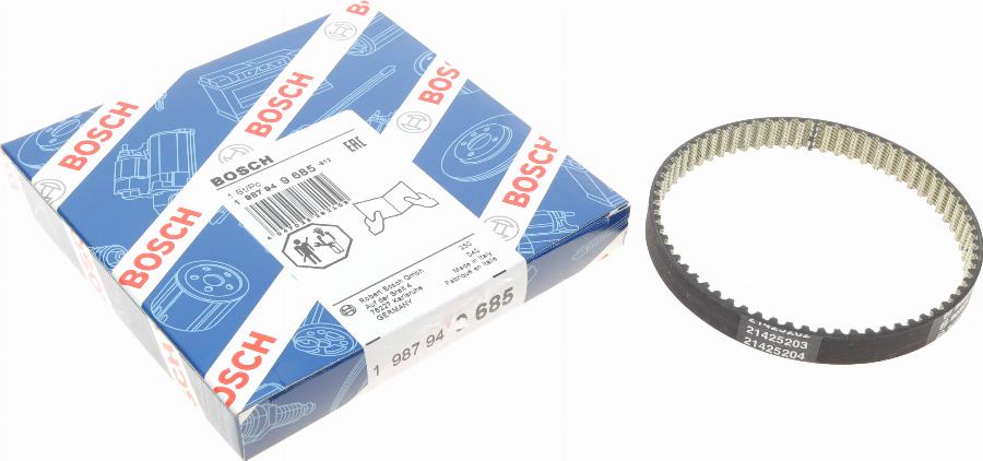 BOSCH 1 987 949 685 - Ozubený řemen www.parts5.com