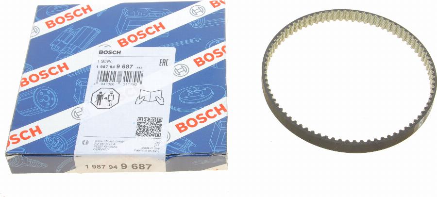 BOSCH 1 987 949 687 - Οδοντωτός ιμάντας www.parts5.com