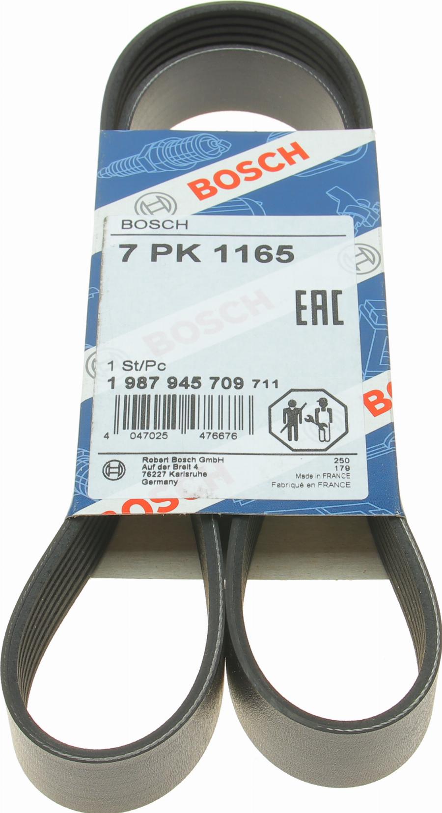 BOSCH 1 987 945 709 - Klinasti rebrasti remen www.parts5.com