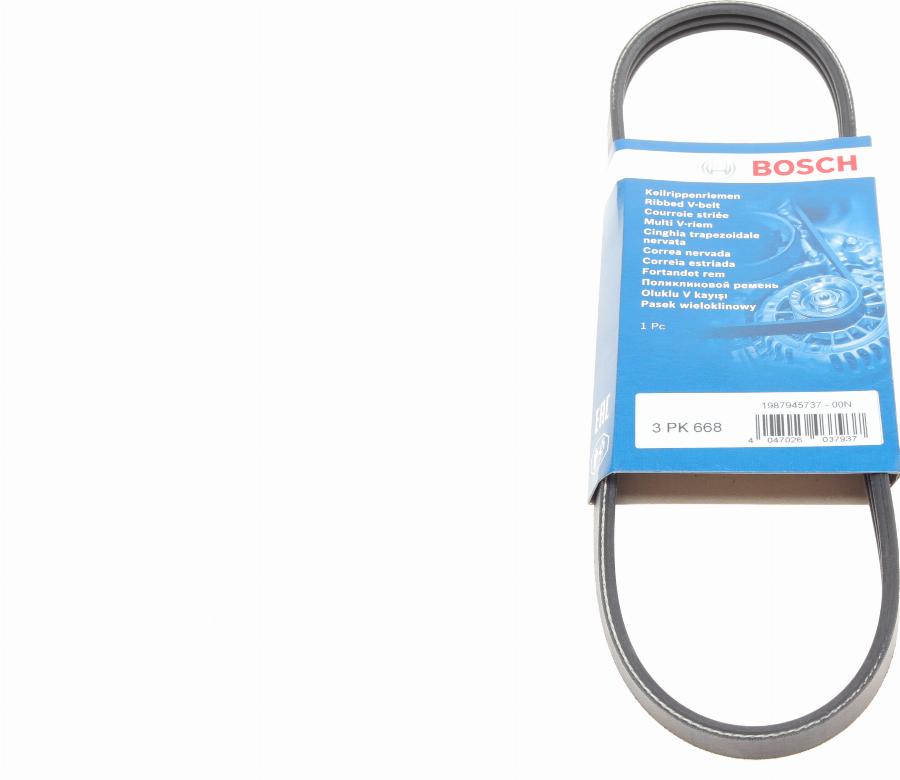 BOSCH 1 987 945 737 - V-Ribbed Belt www.parts5.com