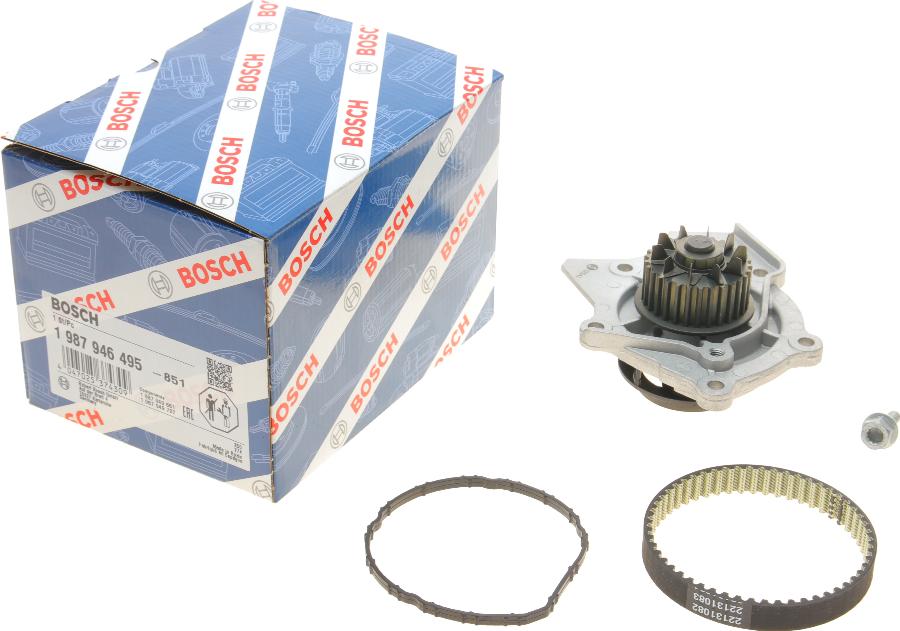 BOSCH 1 987 946 495 - Water Pump & Timing Belt Set parts5.com