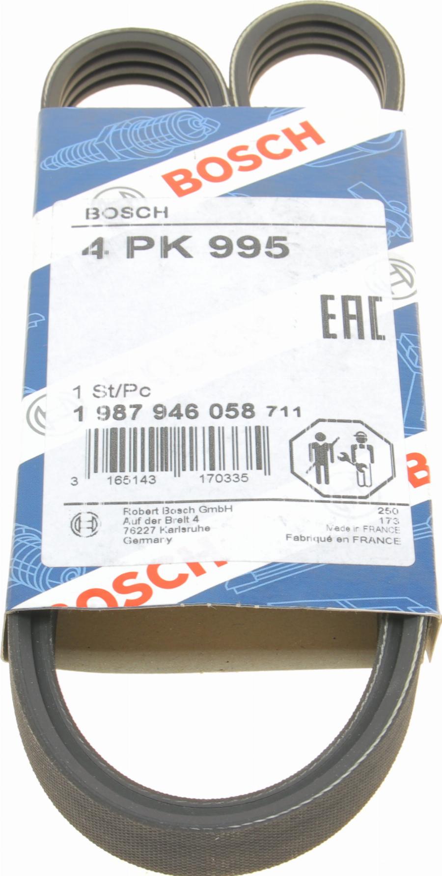 BOSCH 1 987 946 058 - Ozubený klinový remeň www.parts5.com