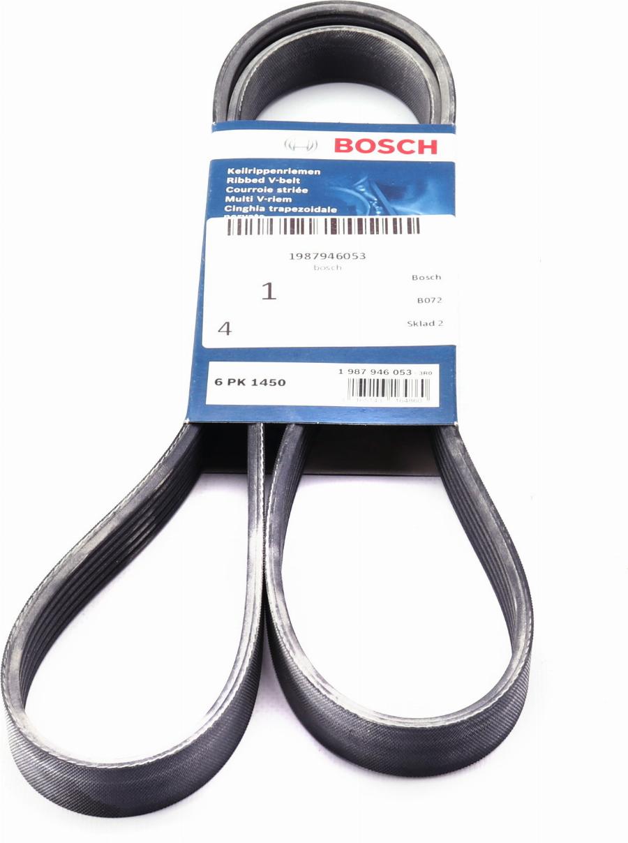 BOSCH 1 987 946 053 - V-Ribbed Belt www.parts5.com