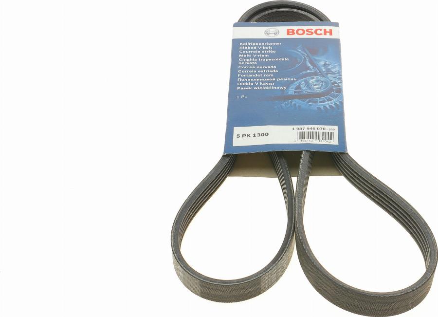 BOSCH 1 987 946 070 - V-Ribbed Belt www.parts5.com