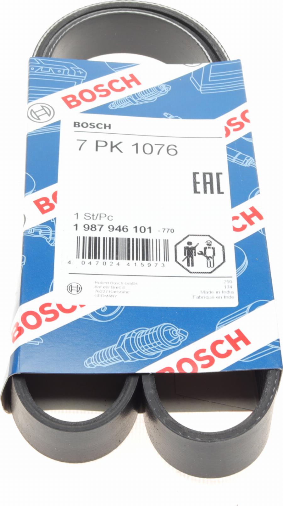 BOSCH 1 987 946 101 - V-Ribbed Belt parts5.com