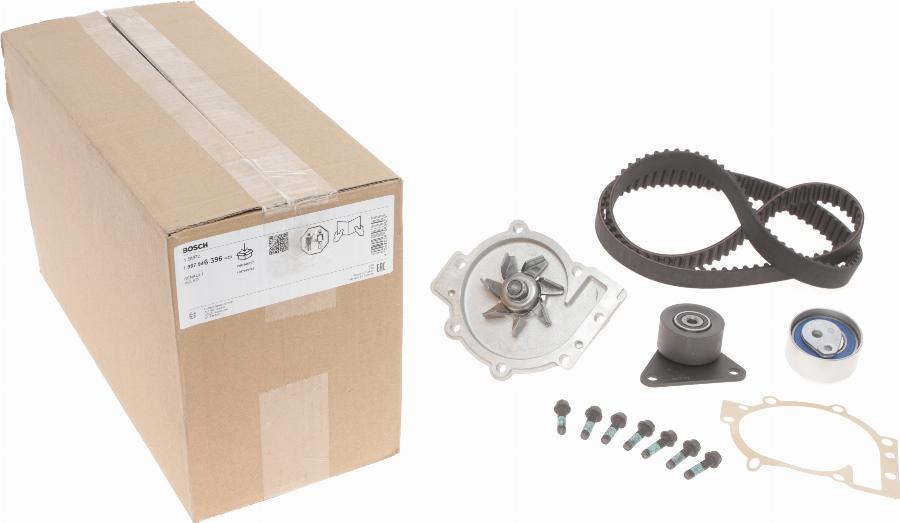 BOSCH 1 987 946 396 - Bomba de agua + kit correa distribución www.parts5.com