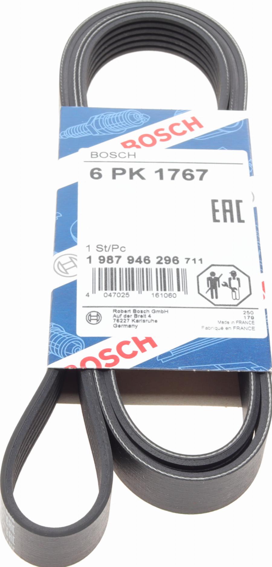 BOSCH 1 987 946 296 - Curea transmisie cu caneluri www.parts5.com