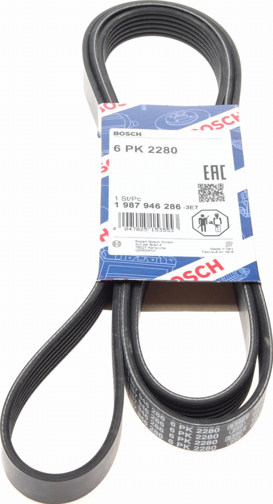 BOSCH 1 987 946 286 - Curea transmisie cu caneluri www.parts5.com